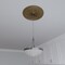 Ekena Millwork Baltimore PVC Ceiling Medallion (Canopies up to 7 3/4"), 19"OD x 3 1/2"ID x 1"P, Metallic Gold Rush CMP19BACGH - alternate 8